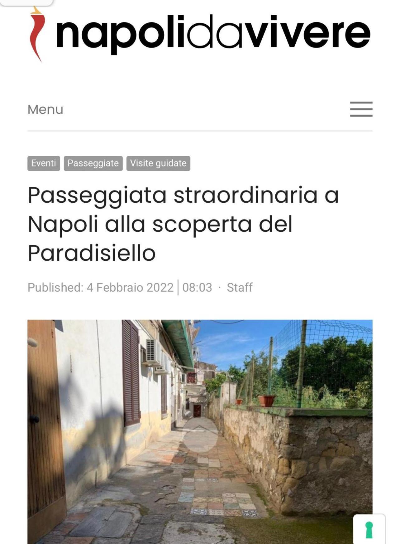 L'Oasi Di Luis Villa Neapel Exteriör bild